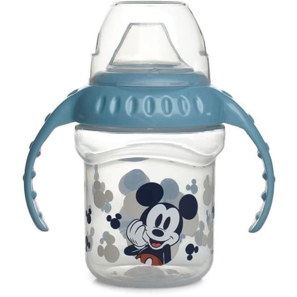 THERMOBABY Sippy Cup - 250 ml - Silicone Spout - Leak-Proof - Mickey Mouse
