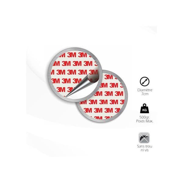 KYF Universal Magnetic Mounting Kit - 2-Pack - Extra Strong Adhesive Magnets