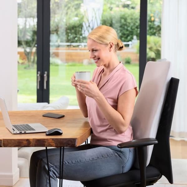 MEDISANA Massage Backrest - MC 600 - Ultra-thin - Shiatsu and Heated - 4 Programs