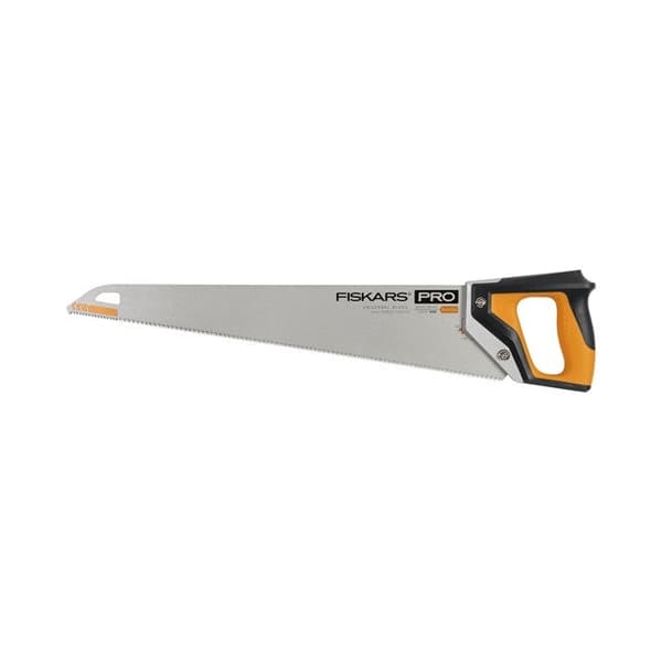 Fiskars Pro PowerTooth Hand Saw 55 cm Black Silver Yellow