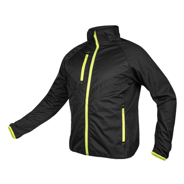 MIX&MATCH Softshell Jacket Black and Yellow Size XXL