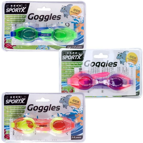 SportX Kids Chlorine Goggles Excel