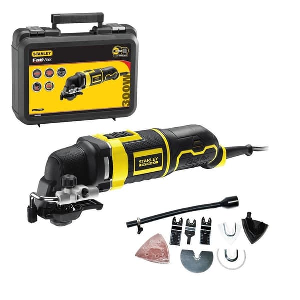 Stanley FME650K-QS Oscillating Multi-Tool Black Yellow