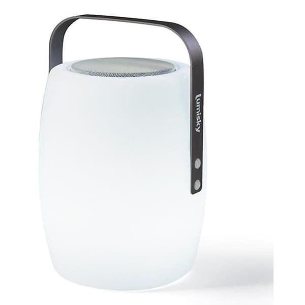 LUMISKY Wireless Bluetooth Speaker Lamp - LUCY PLAY - 31 cm - Dimmable White and Multicolor LED H31