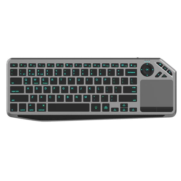 Techly ICTB9801TB Keyboard Wireless RF + Bluetooth QWERTY US Black