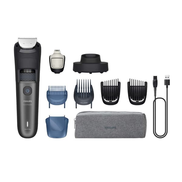 Philips Beard Trimmer Black/Blue BT7665/15
