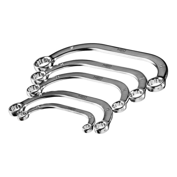 NEO Tools 09-176 Ring Wrench Set 5 Pieces