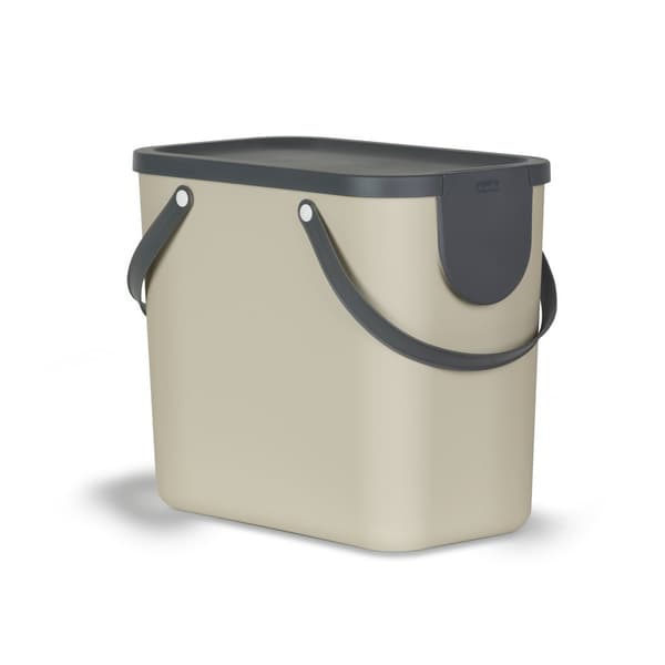 Rotho Albula Waste Separator 25 L Cappuccino