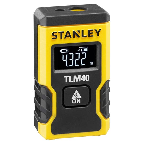Stanley STHT77666-0 Laser Rangefinder Black Yellow 0.165 - 12 m