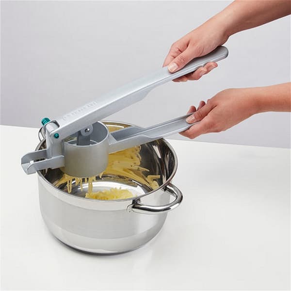 Leifheit Potato Strainer 3242 - Silver Kitchen Tool for Mashed Potatoes