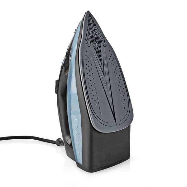 Nedis Iron IRON2000 - Dry Iron, Ceramic Soleplate, 2600 W Blue