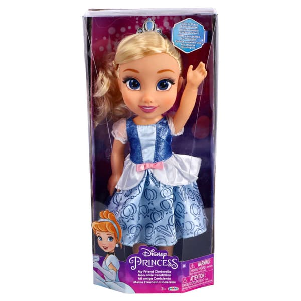 Disney Princess Cinderella Doll 38 cm - Suitable for Ages 3+