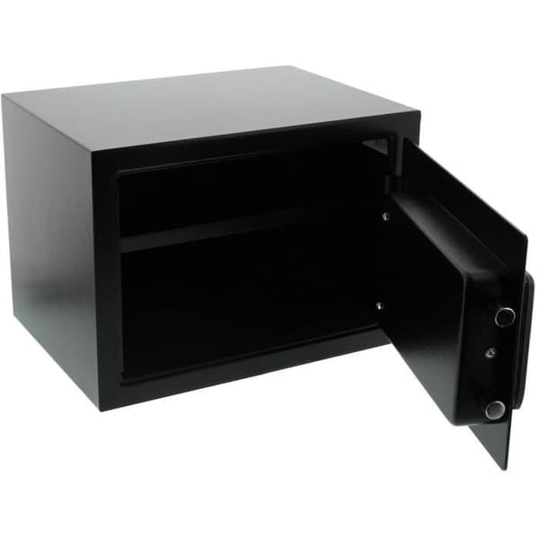 Favor S5 E Safe - BURG WACHTER - Double-bitted Lock - 22 L - Black