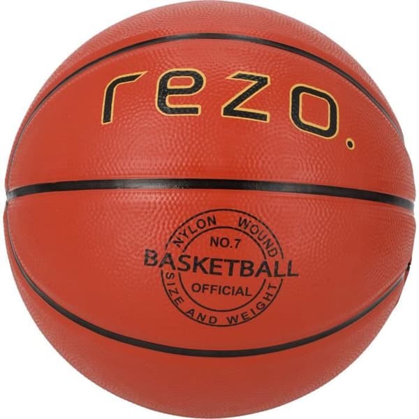 REZO Basketball - Rubber - Size 7 - Brown - Versatile
