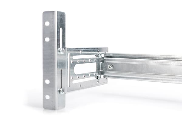 DIGITUS Professional - Rack Rail Adapter - DIN Rail Mountable - 4U - 48.3 cm (19")