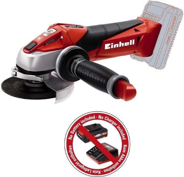 Einhell Expert Plus TE-AG 18 Li Cordless Angle Grinder, 115 mm, 18 V, Bare Tool, 4431110