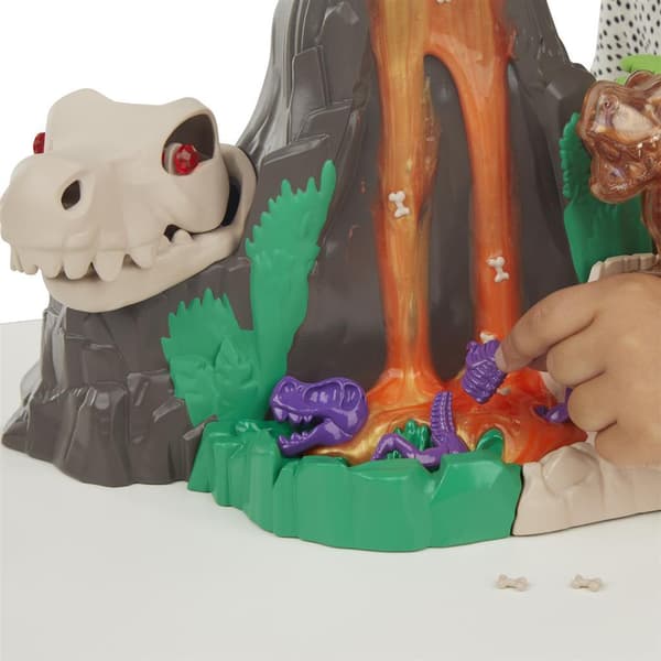 Play-Doh Slime Hydro Glitz Dino Volcano with Eggs