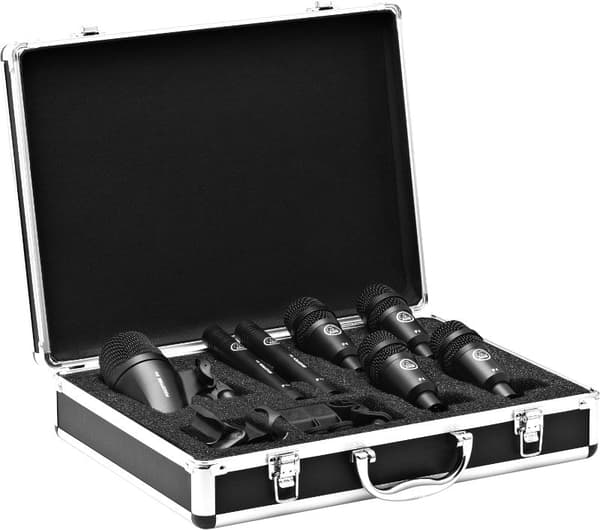 AKG DRUMSET SESSION 1 - Drum Microphone Set - 7 Microphones