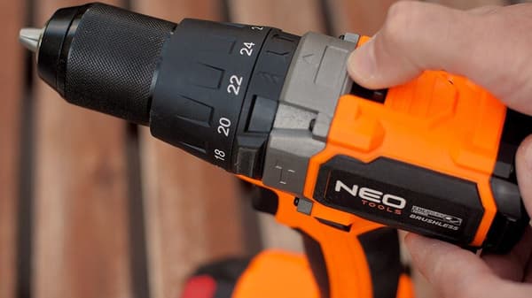 NEO tools Brushless Drill/Driver 100Nm Impact 18V 04-616