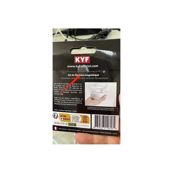 KYF Universal Magnetic Mounting Kit - 2-Pack - Extra Strong Adhesive Magnets