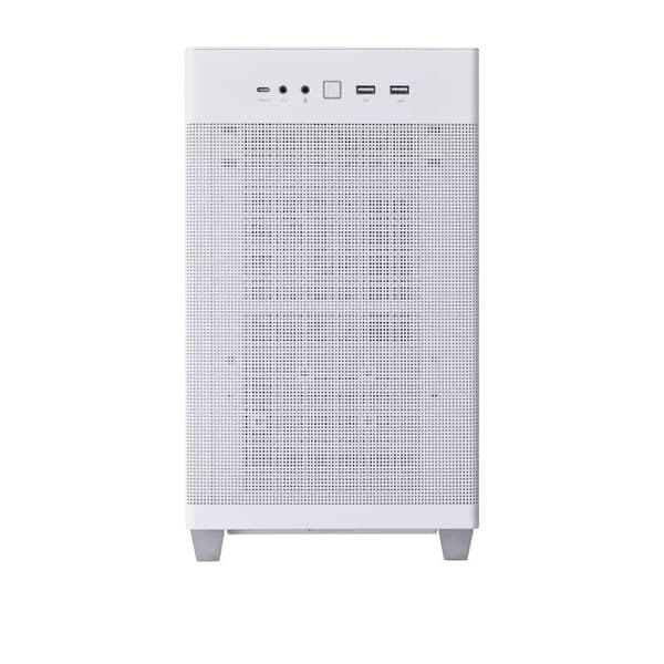 ASUS AP201 Prime Case TG - White MicroATX PC Case