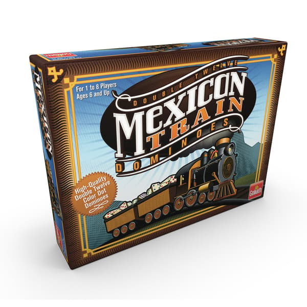 Goliath Mexican Train Game for 1-8 Players, Ages 6+