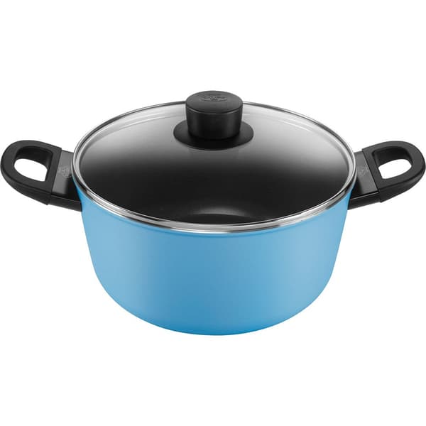 Ballarini Casserole 24 cm with Lid Blue Caprera 2H