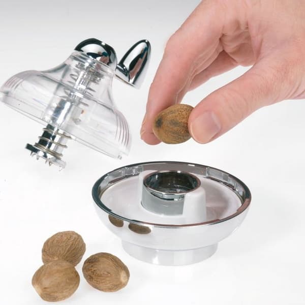 Westmark Nutmeg Grinder Transparent Spherical Stainless Steel