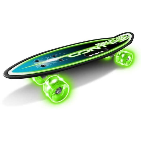 STAMP Skateboard 24 x 7 SKIDS CONTROL - Handle & Light-Up Wheels