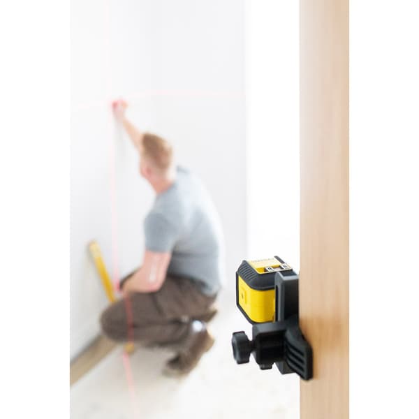 Stanley Cubix Cross Line Laser Level Red Beam - Indoor Use - STHT77498
