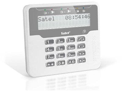 SATEL Keypad VERSA-LCDR-WH with RFID Reader
