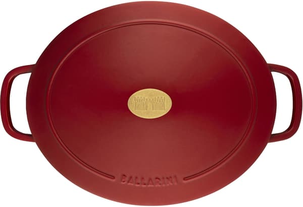 Ballarini Bellamonte Oval Cast Iron Pot 5.5 L Red