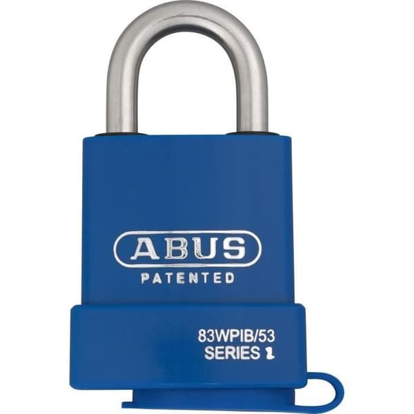 ABUS Weatherproof Padlock - 83WPIB/53 Submariner - Stainless steel shackle - Interchangeable cylinder
