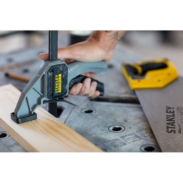 Stanley FatMax Express Folding Workbench - Robust Portable Design - 85 x 60 cm Work Surface