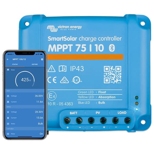 SmartSolar MPPT 75/10 Charge Controller