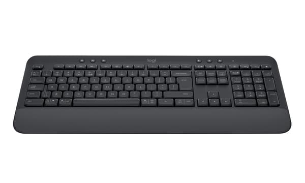 Logitech Signature K650 Wireless Keyboard, Bluetooth 5.1, QWERTY, Graphite