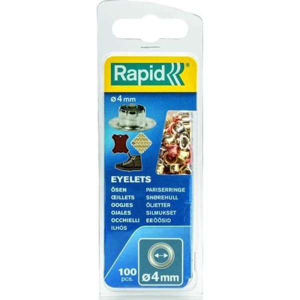RAPID 100 Eyelets 4 mm - Aluminum