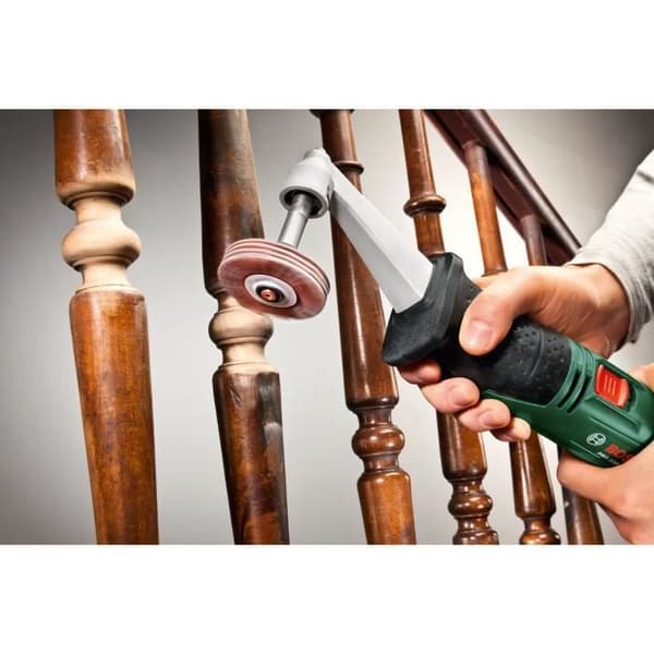 BOSCH Abrasive Cylinder - 15 mm Width, Grit 80 - Accessory for PRR 250
