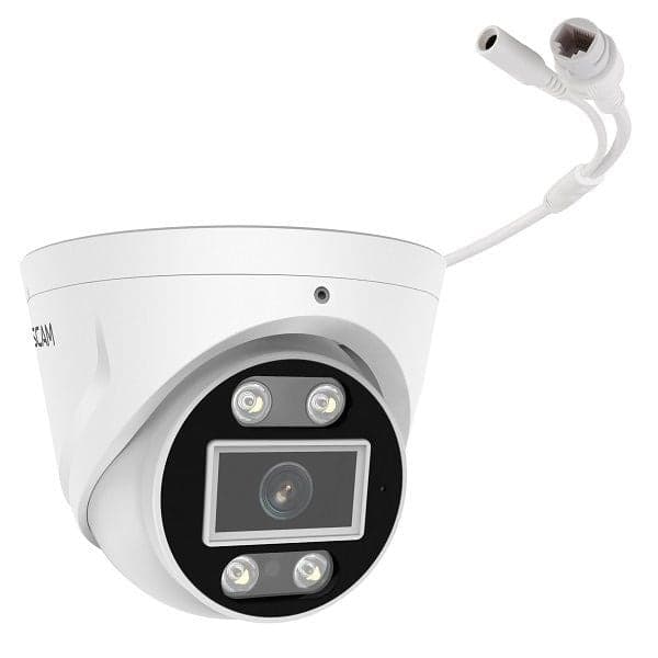 FOSCAM T5EP - 5MP POE IP Camera in White