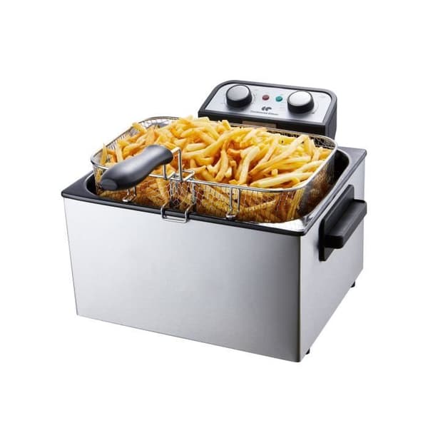 CONTINENTAL EDISON Deep Fryer - 5 L - 3 Baskets - CEFR5IN3P