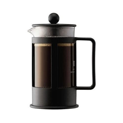 BODUM KENYA French Press Coffee Maker, 3 Cups, 0.35 L, Black