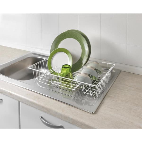 Metaltex Dish Rack 48x30 cm White