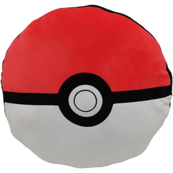 Pokémon Premium Round Cushion Poké Ball, Microfiber, 40 cm