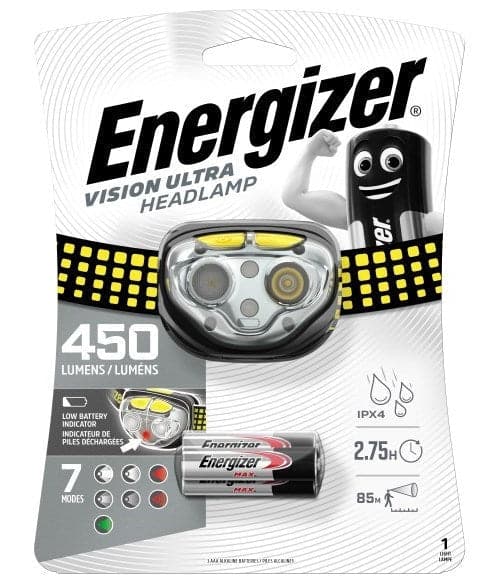 Energizer Vision Ultra LED Headlamp - 450 Lumens - E301371801