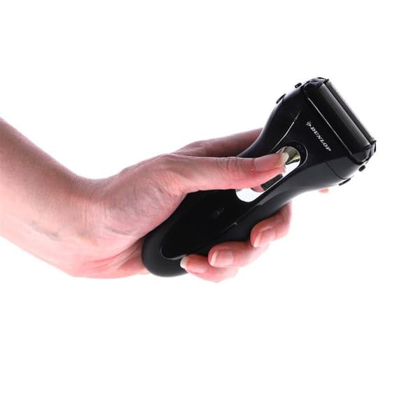 Dunlop Shaver with Double Shaving Heads Black