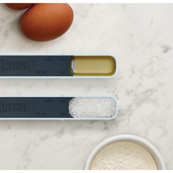 Joseph Joseph Measure-Up Adjustable Measuring Spoon Blue/Black