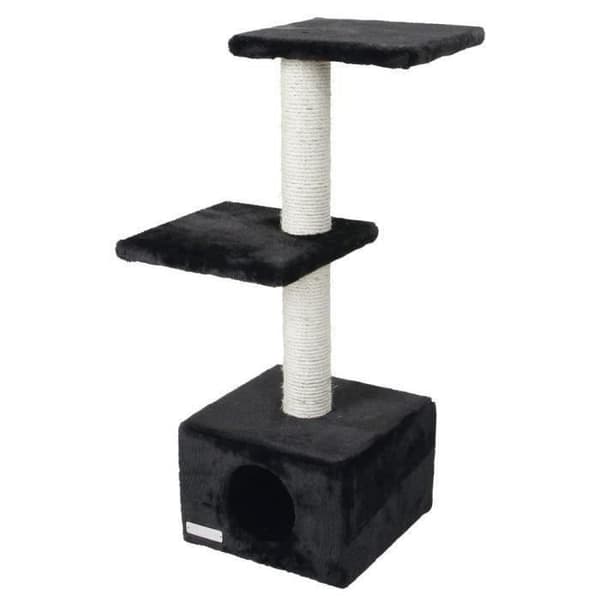 KERBL - Cat Tree - VENUS SWEET 30 x 30 x 85 cm - Black