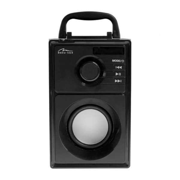 MEDIA-TECH Wireless Boombox Speaker 15W Silver
