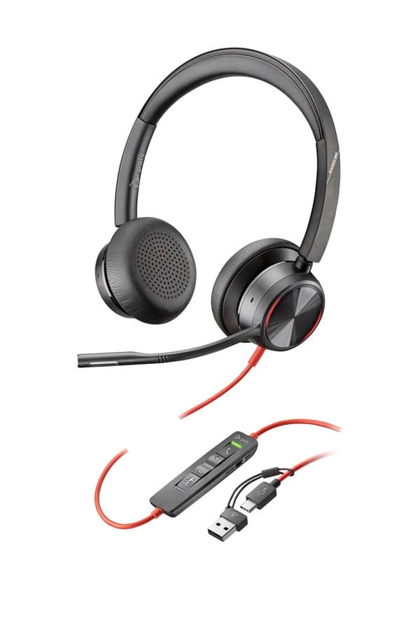 HP Poly Blackwire 8225 USB-C Headset