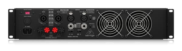 Behringer KM1700 Power Amplifier - 2x800W 4 Ohms - Black